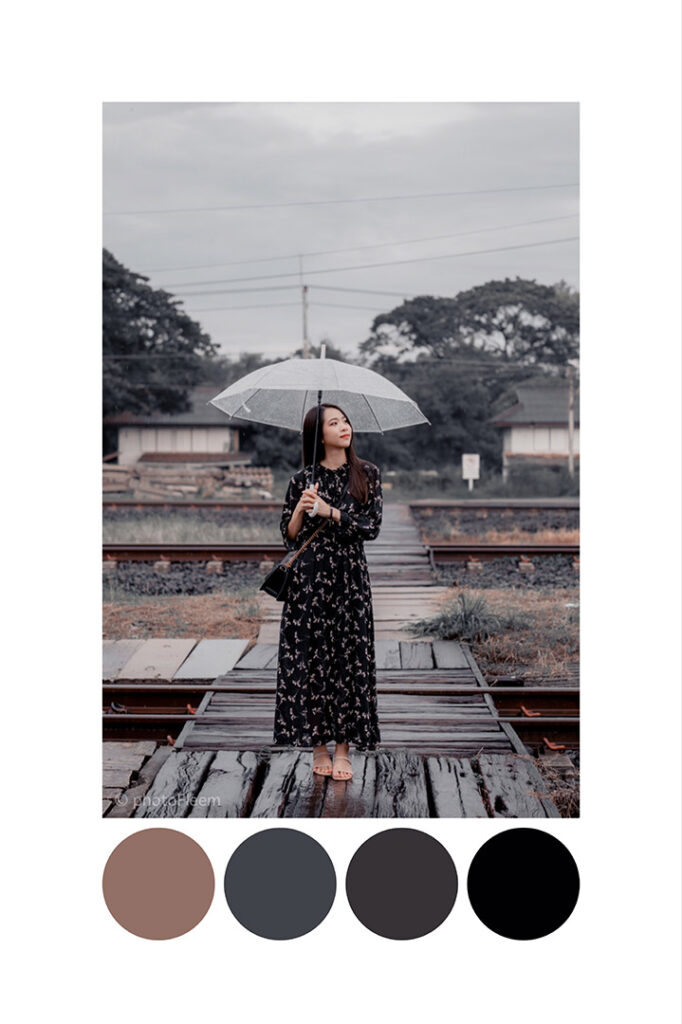 แจก Lightroom Preset แต่งรูปโทนเรนนิ่งดาร์ก