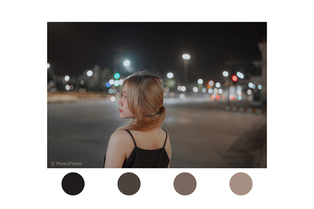 Lightroom Preset แต่งรูปกลางคืน โทน Warm Night