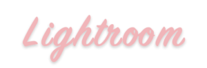 Lightroom pink logo