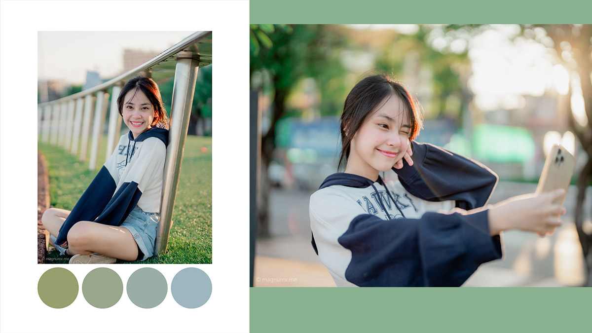 แต่งรูป Lightroom Preset คุมโทนสว่าง Diary Clean