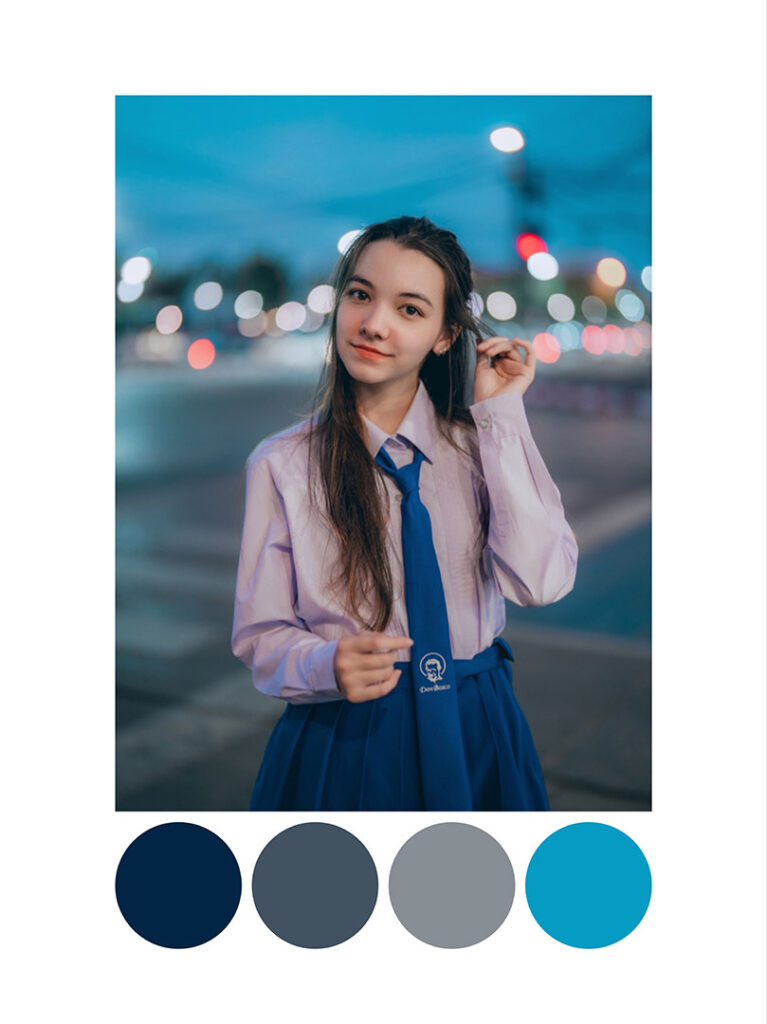 Lightroom พรีเซ็ตแต่งรูป โทน Cool Street